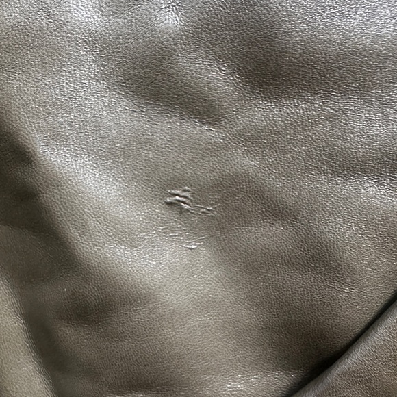 Topshop green leather pants - Picture 3 of 6